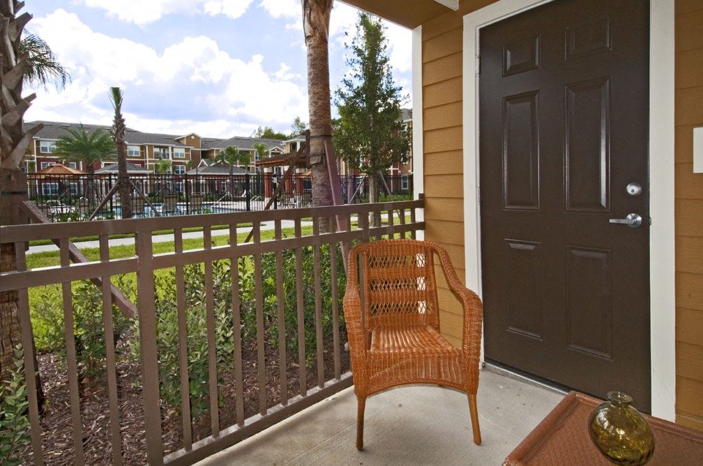 Balcony at Grand Reserve Apartments in Zephyrhills, FL