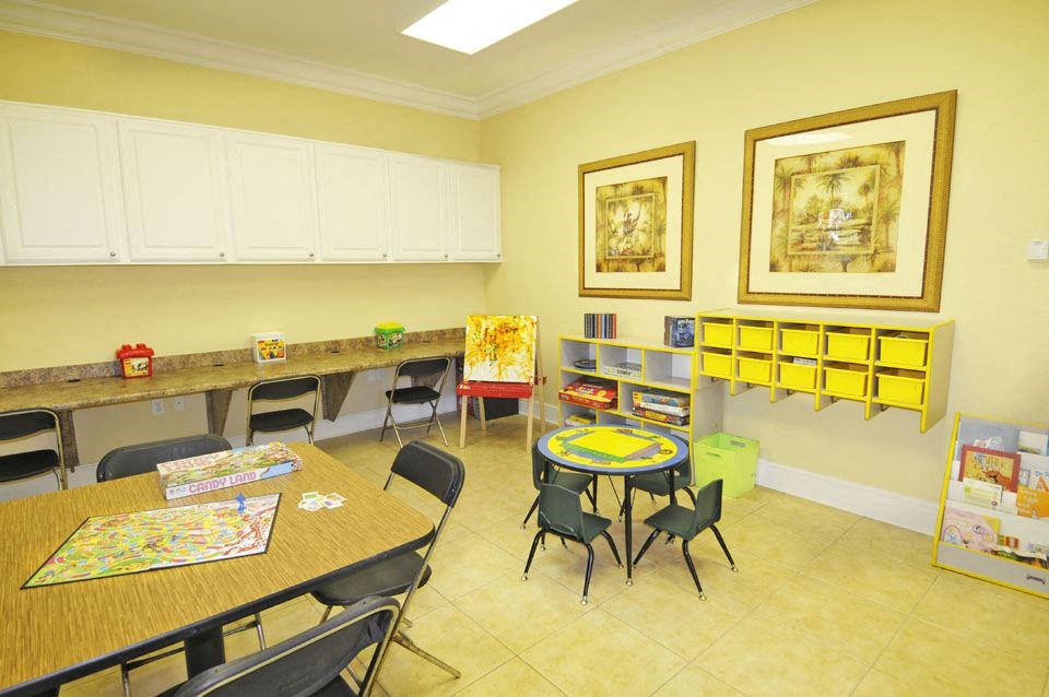 Children's Activity Room at Grande Oaks Apartments in Tampa FL