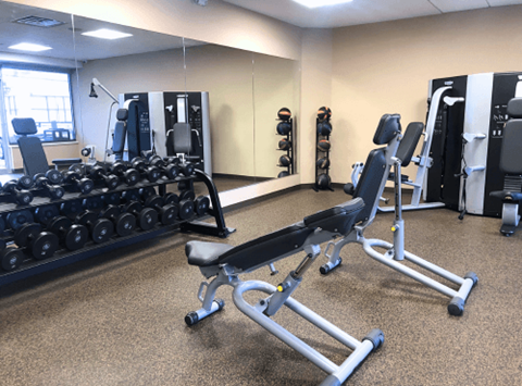 Gym at River Commons Affordable Apartments in Norwalk CT