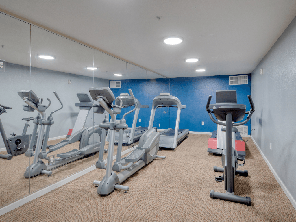 Fitness Center at Hayward Village Senior Apartments in Hayward CA
