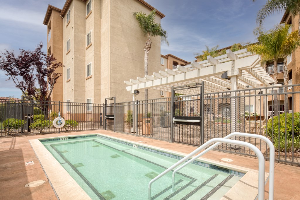 Heated Spa at Hayward Village Senior Apartments in Hayward CA