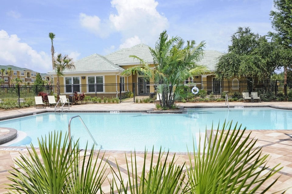 Swimming Pool at Hudson Ridge Apartments in Port Richey, FL