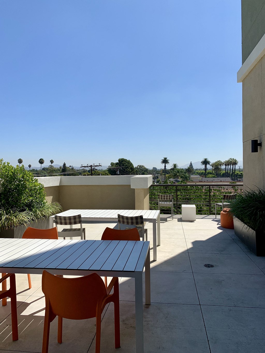 Courtyard at Ventana Senior Apartments in Fullerton CA
