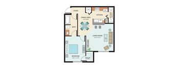 a floor plan of the residence