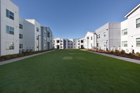 Green Spaces at Lincoln Village Affordable Apartments in Oroville, CA