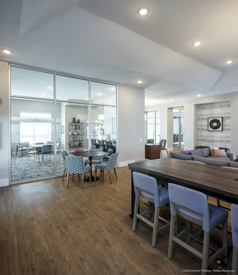 Clubhouse at La Cima Affordable Apartments in Austin TX