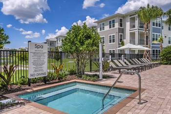 Heated Whirlpool Spa at Lenox Luxury Apartments in Riverview FL - Photo Gallery 20