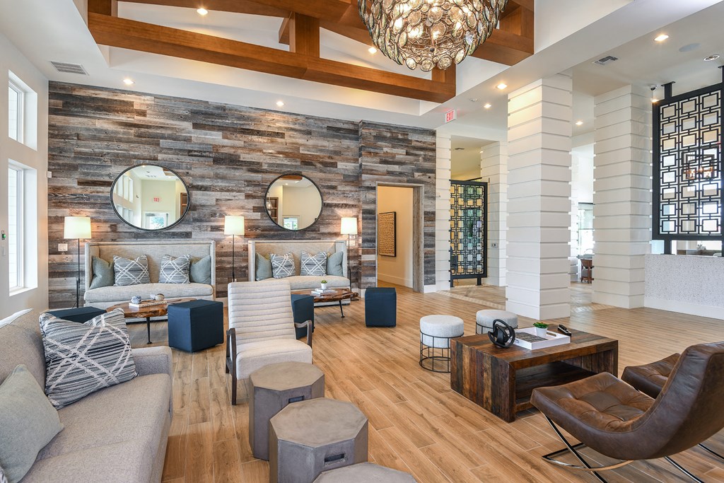 Club Room at Lenox Luxury Apartments in Riverview FL