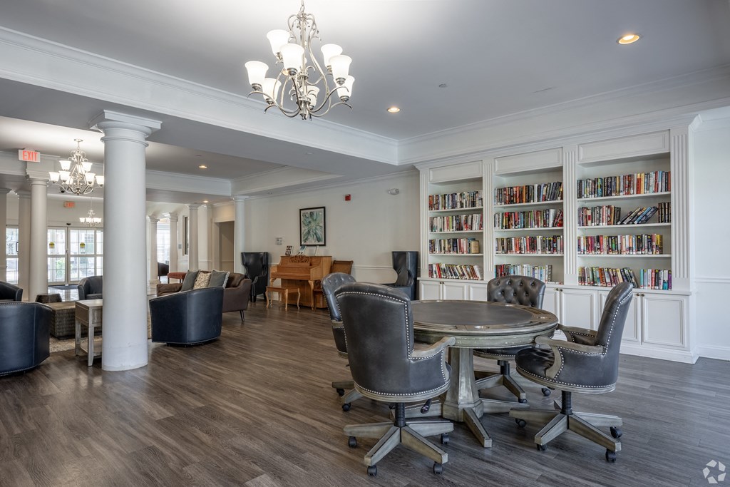 Clubhouse  at The Kentshire Senior Apartments in Midland NJ