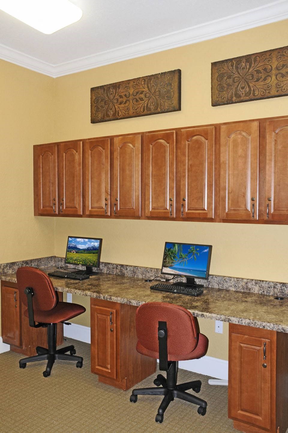 Business Center at Mariners Cay Affordable Apartments in Spring Hill FL