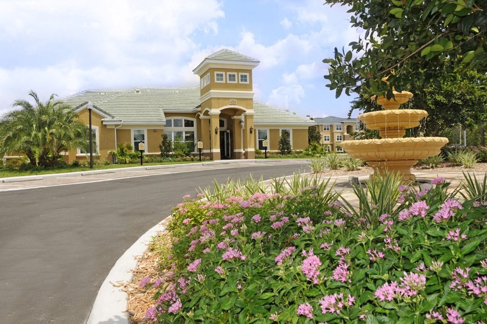 Leasing Office Exterior at Mariners Cay Affordable Apartments in Spring Hill FL