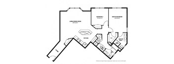 Two Bedroom Apartment at The Kentshire Senior Apartments in Midland NJ