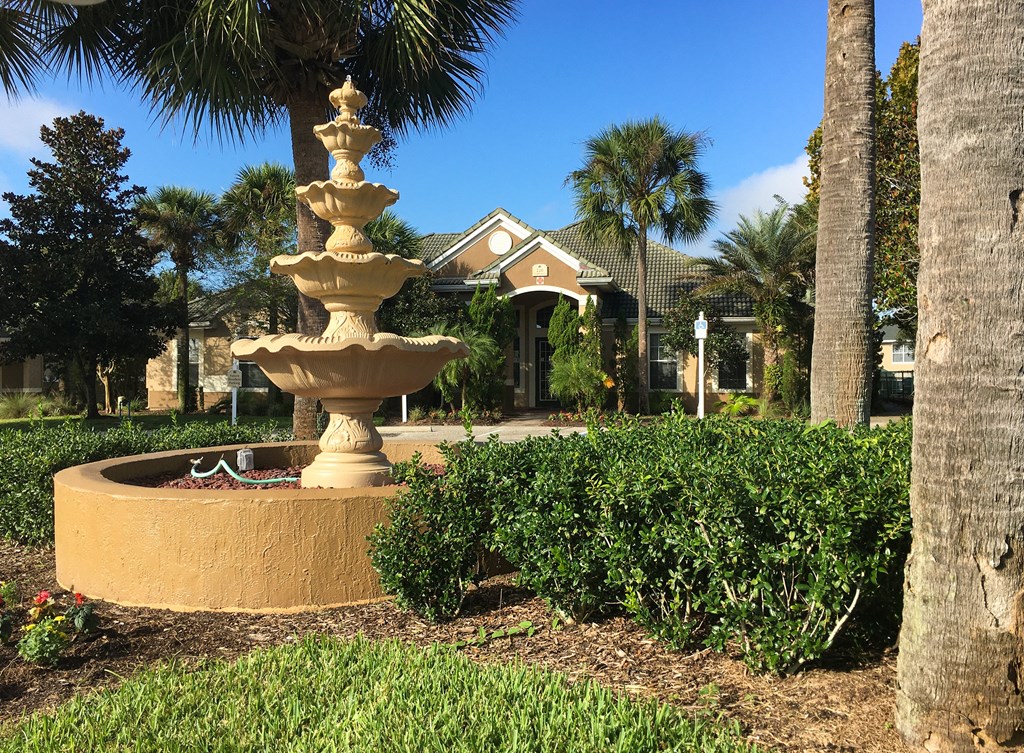 Leasing Exterior at Spring Haven Affordable Apartments in Spring Hill FL