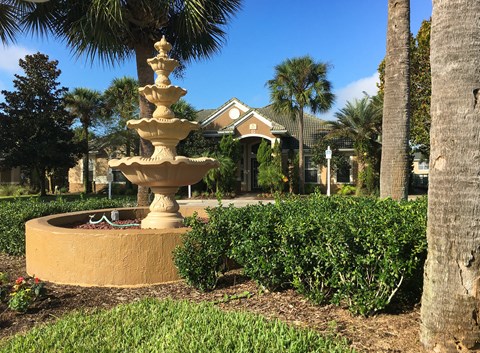Leasing Exterior at Spring Haven Affordable Apartments in Spring Hill FL