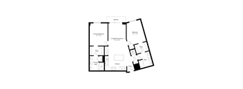 B4 1,127 sq. ft. Luxury Two-Bedroom Apartment at The Marc in Palm Beach Gardens, FL