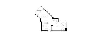 S5 625 sqft. Luxury Studio Apartment at The Marc in Palm Beach Gardens, FL