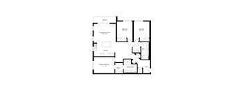 C2 1,373 sq. ft. Luxury Three-Bedroom Apartment at The Marc in Palm Beach Gardens, FL