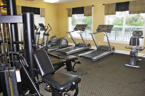 Fitness Center at Meridian Pointe Afforable Apartments in Tampa FL