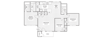 Three Bedroom Affordable Apartment at Mockingbird Lane Plaza Affordable Apartments in Victoria TX