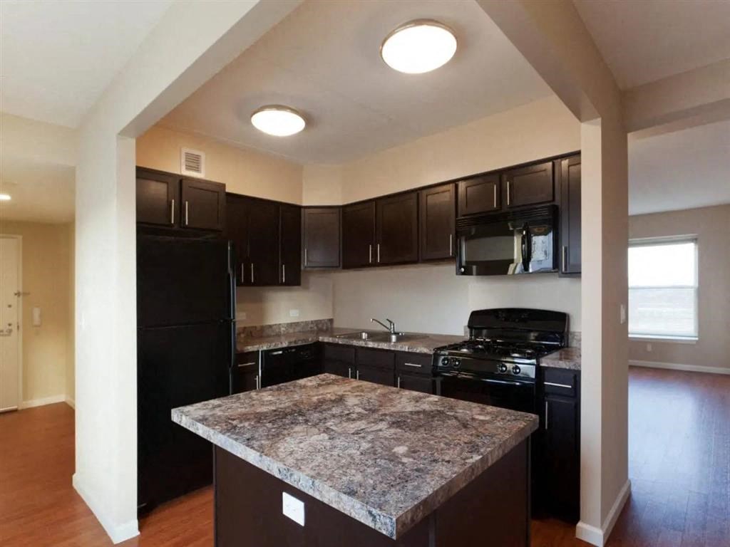 Kitchen at Metro 125 Affordable Apartments in NYC