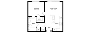 this floor plan is an approximation and may not include the most recent information  at Parc at White Rock, Dallas, Texas