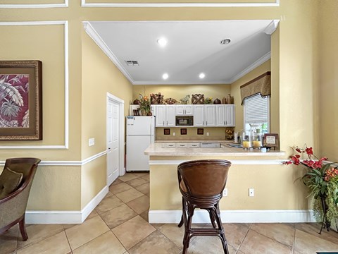 Clubhouse with Kitchenette at Brook Haven in  Brooksville FL