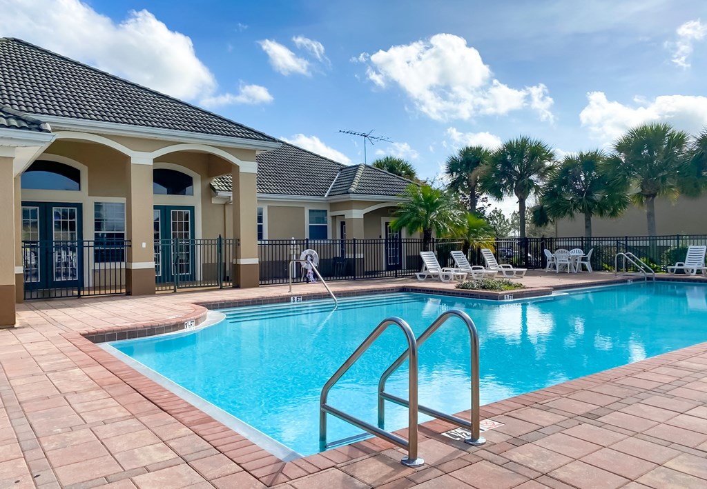 Swimming Pool at Spring Haven Affordable Apartments in Spring Hill FL