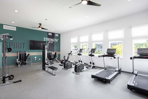 Gym at River Canyon Affordable Apartments in Merced CA