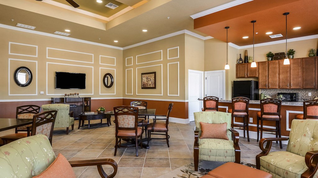 Clubhouse at Santos Isle Senior Apartments in Tarpon Springs FL
