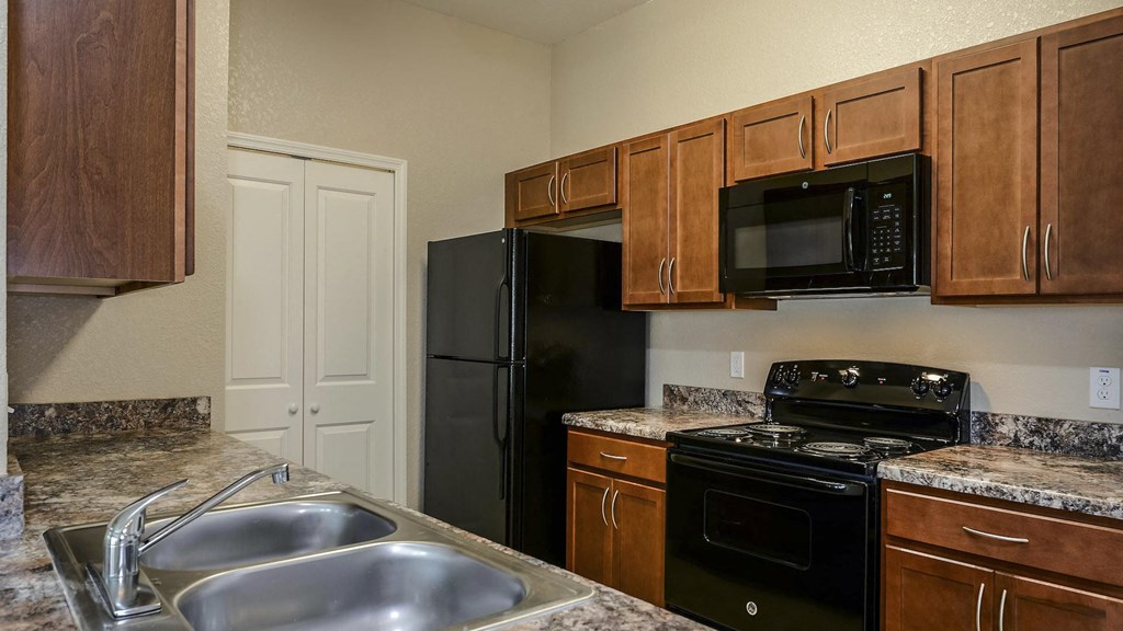 Fully Equipped Kitchens at Santos Isle Senior Apartments in Tarpon Springs FL