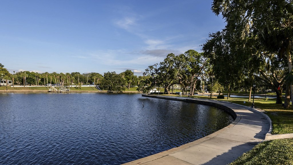Water Views at Santos Isle Senior Apartments in Tarpon Springs FL