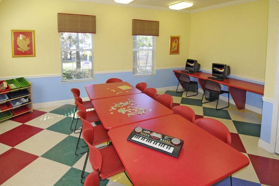 Children's Activity Room at Royal Palm Key Affordable Apartments in Tampa FL