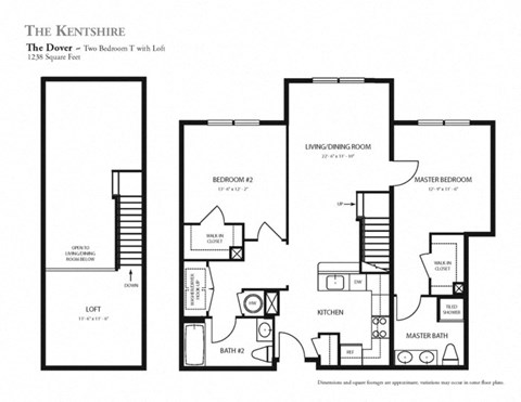 Two Bedroom Apartment at The Kentshire Senior Apartments in Midland NJ