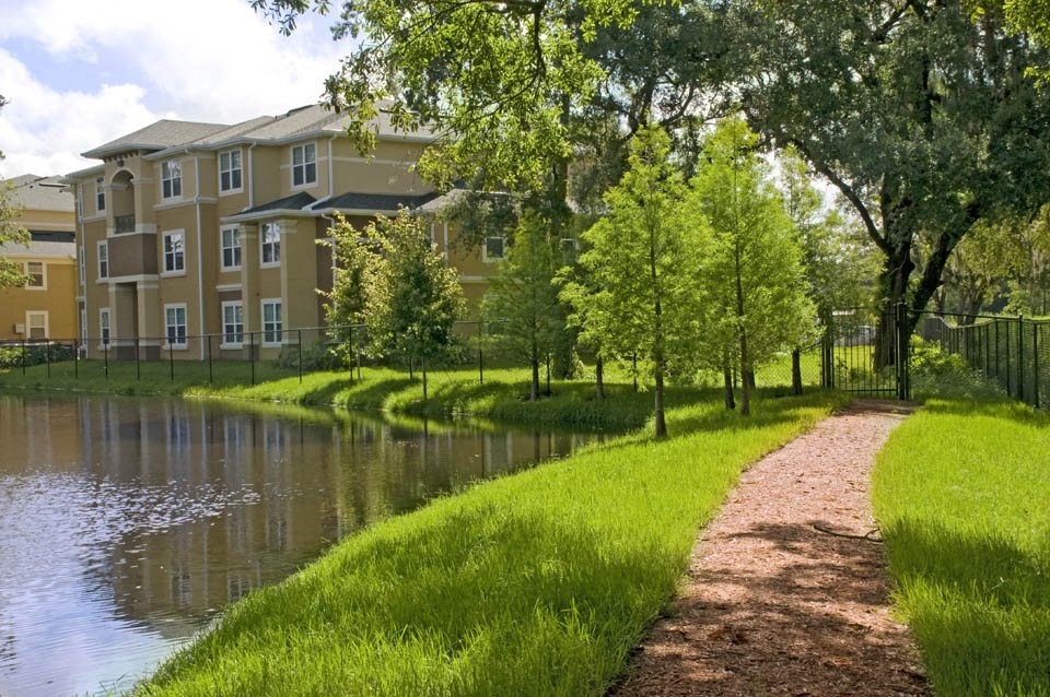 Walking Path at Sabal Ridge Affordable Apartments in Tampa FL