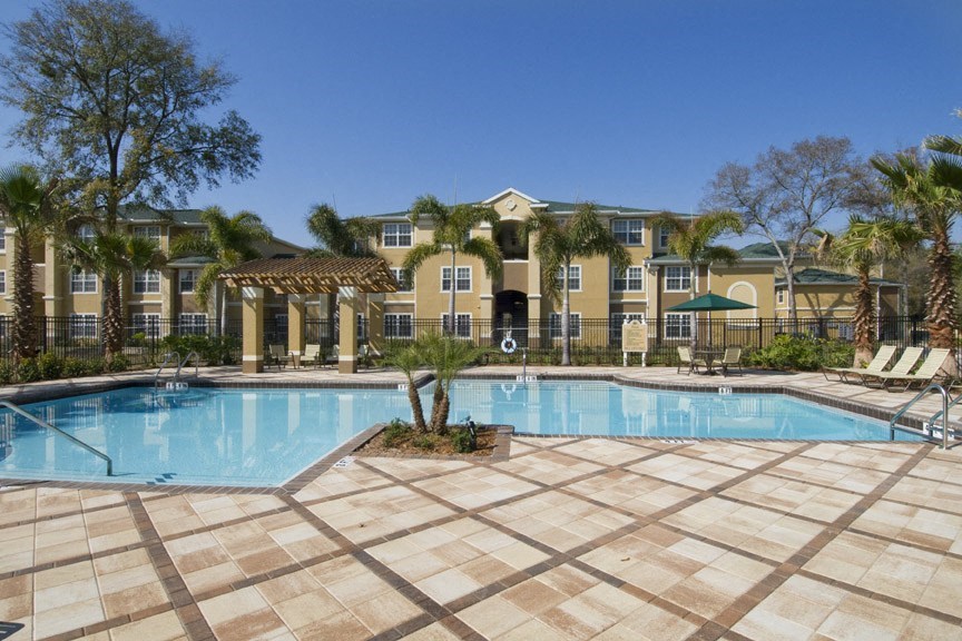 Swimming Pool at Spanish Trace Affordable Apartments in Tampa FL
