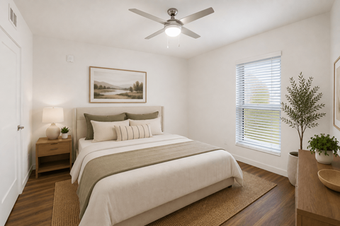 Spacious Bedroom at The Landings at Homestead Apartments