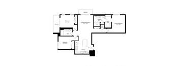 C1 1,324 sq. ft. Luxury Three-Bedroom Apartment at The Marc in Palm Beach Gardens, FL