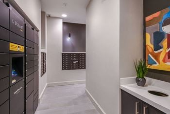 24/7 Luxer One Package Locker at The Exchange, Florida s