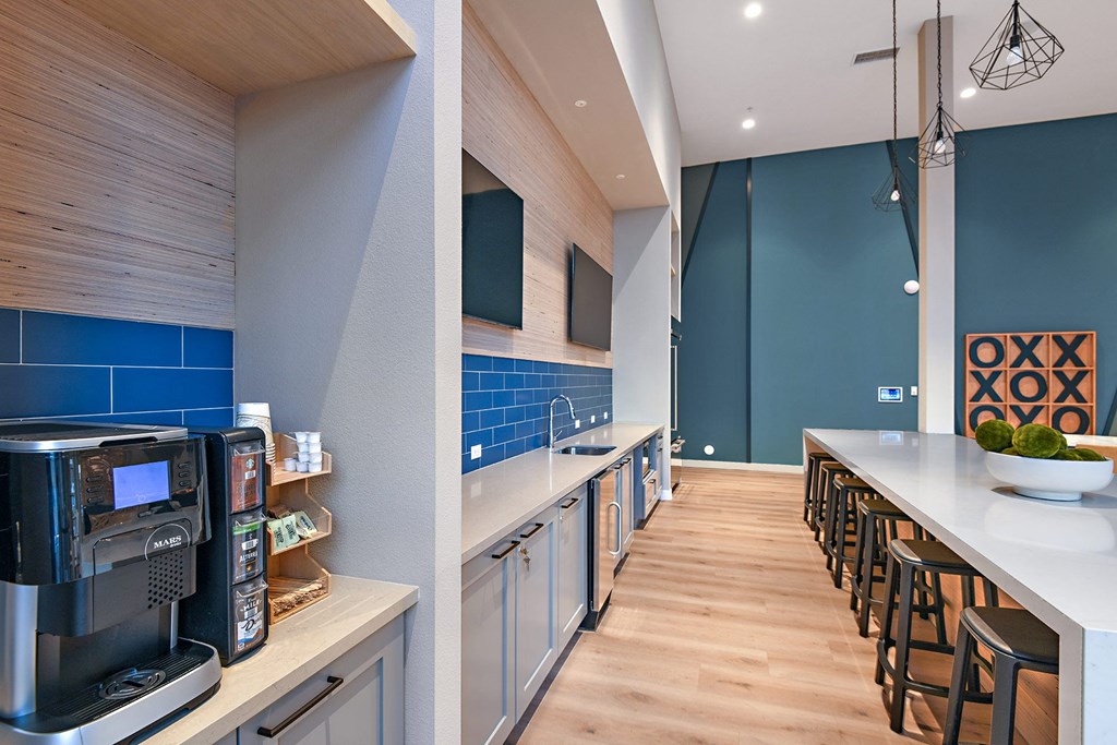 Clubhouse at The Huntington Luxury Apartments in Duarte CA