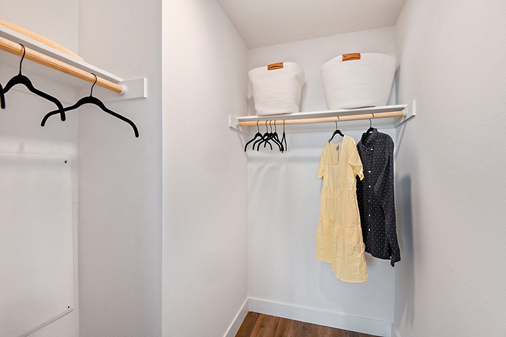 Walk-In Closet at The Huntington Luxury Apartments in Duarte CA