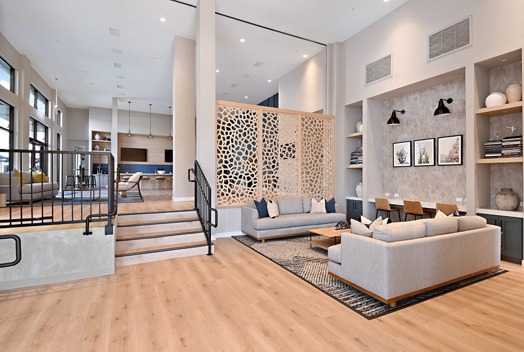 Clubhouse at The Huntington Luxury Apartments in Duarte CA