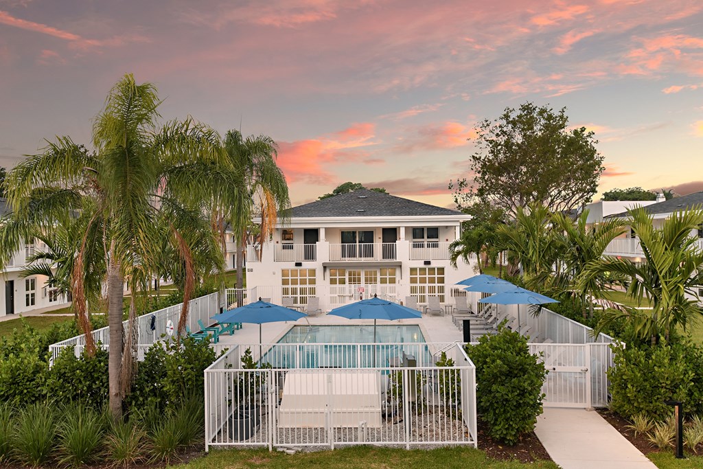 Pool View The Landings Affordable Apartments in Homestead FL