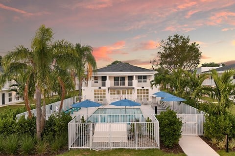 Pool View The Landings Affordable Apartments in Homestead FL