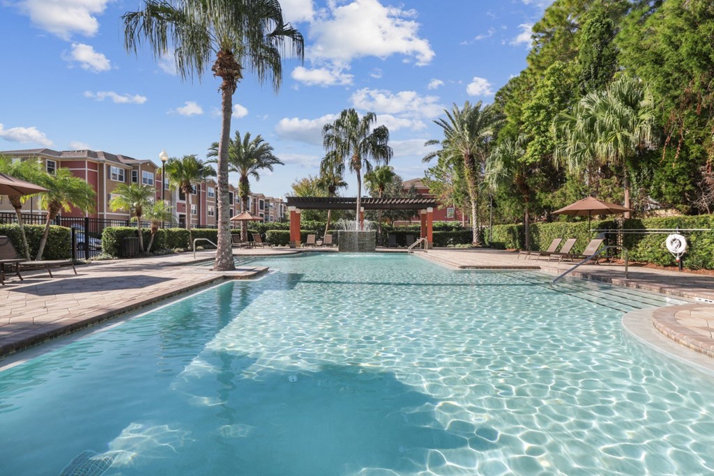 Swimming pool The Amalfi Clearwater Apartments