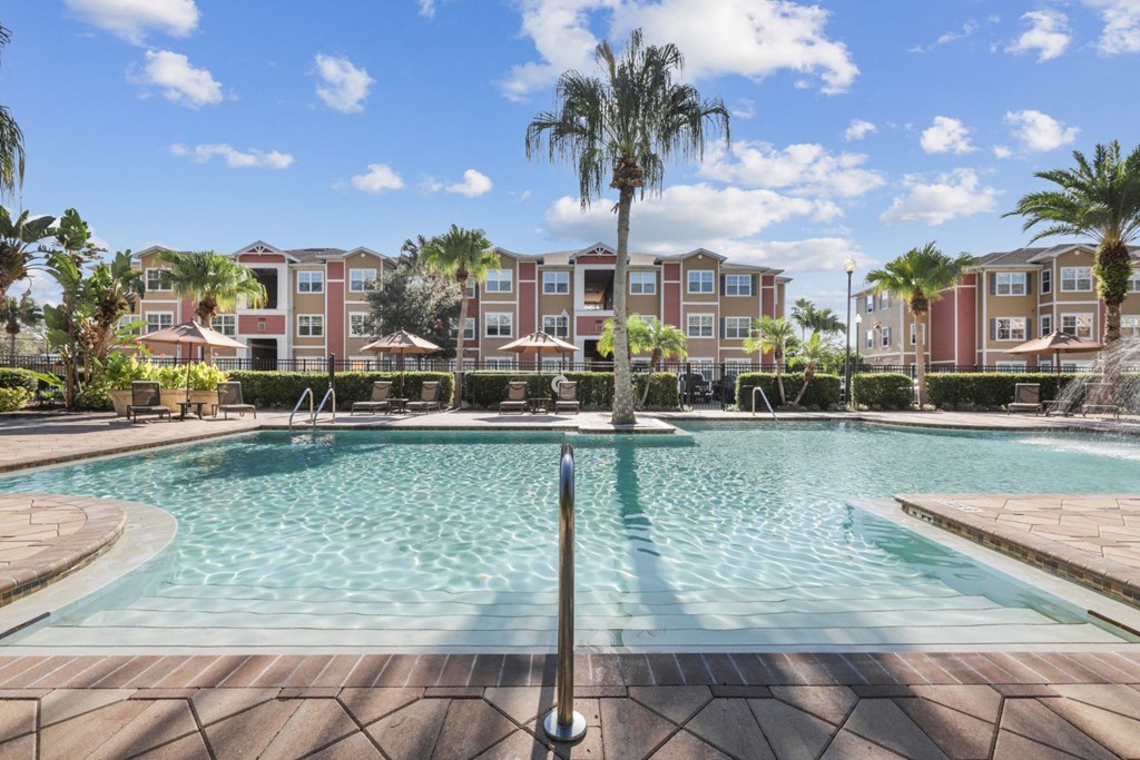Swimming pool The Amalfi Clearwater Apartments