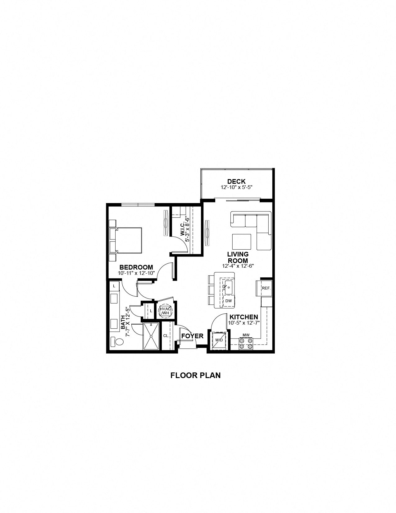 A3 Floor Plan at The Prescott Luxury Apartments in Austin, TX