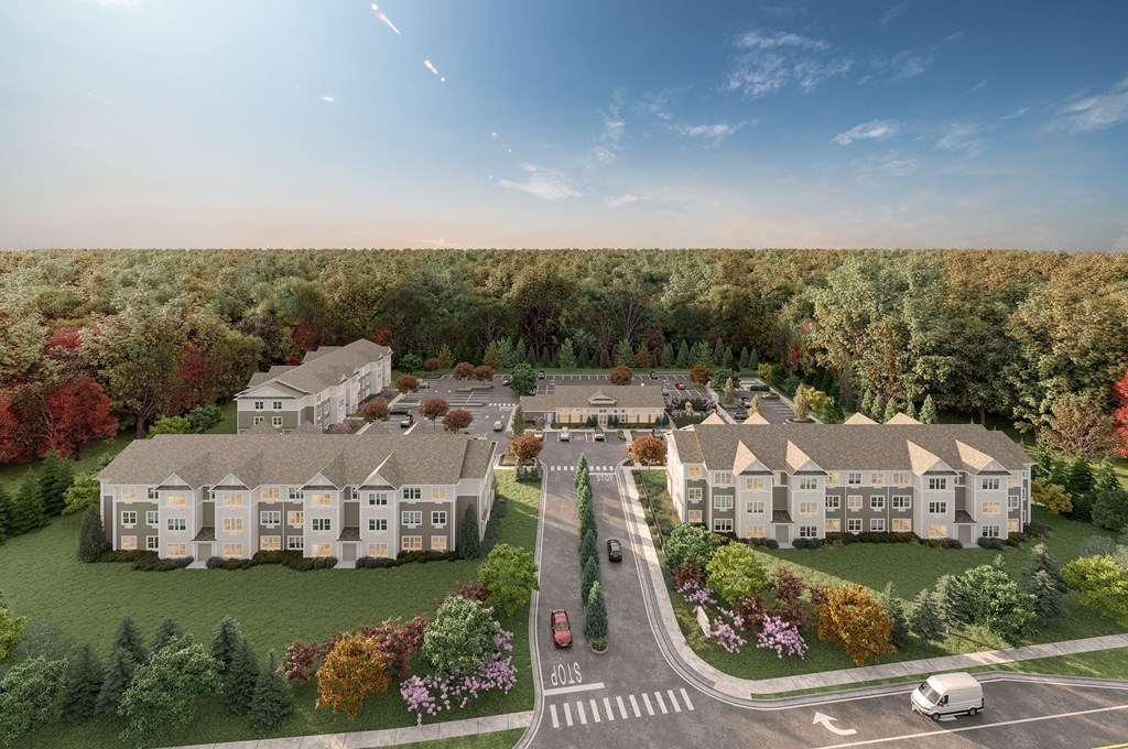 Exterior of Vista at Old Bridge Affordable Apartments