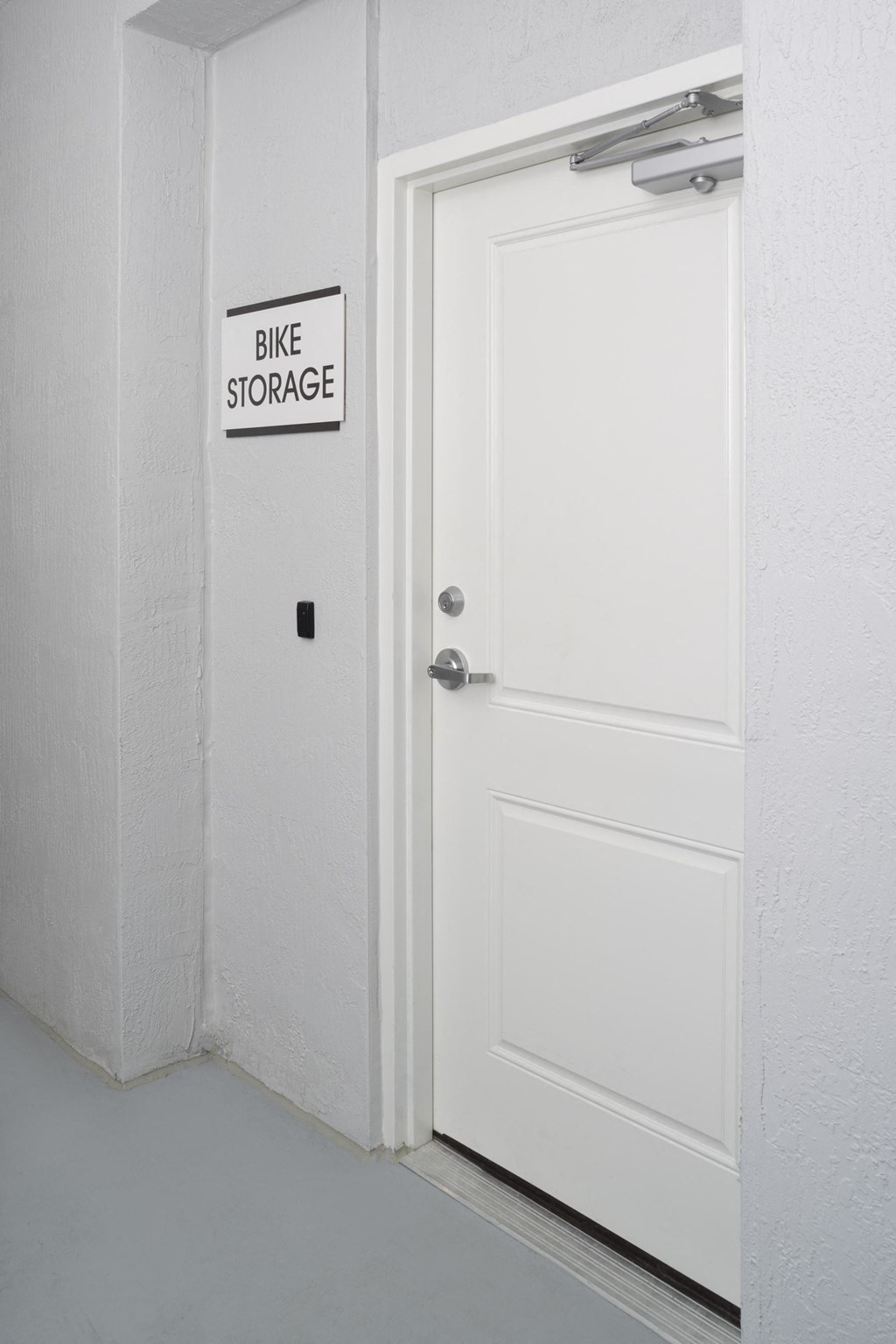 Bike Storage at The Shores Affordable Apartments in St. Petersburg, Florida