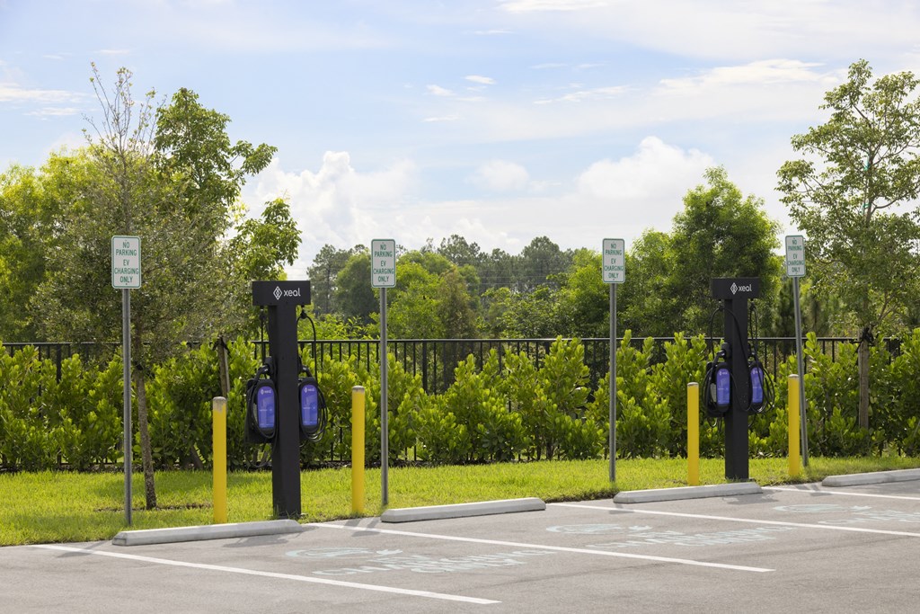 EV Chargers at Everly Apartments in Naples, FL