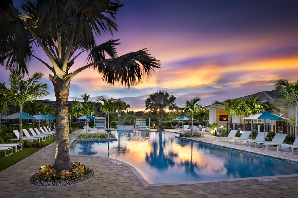 Sunset at Everly Apartments in Naples, FL